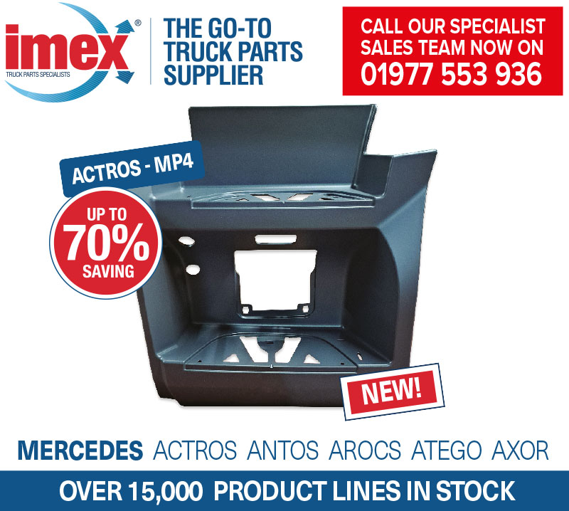 Mercedes Truck Parts – New Lines