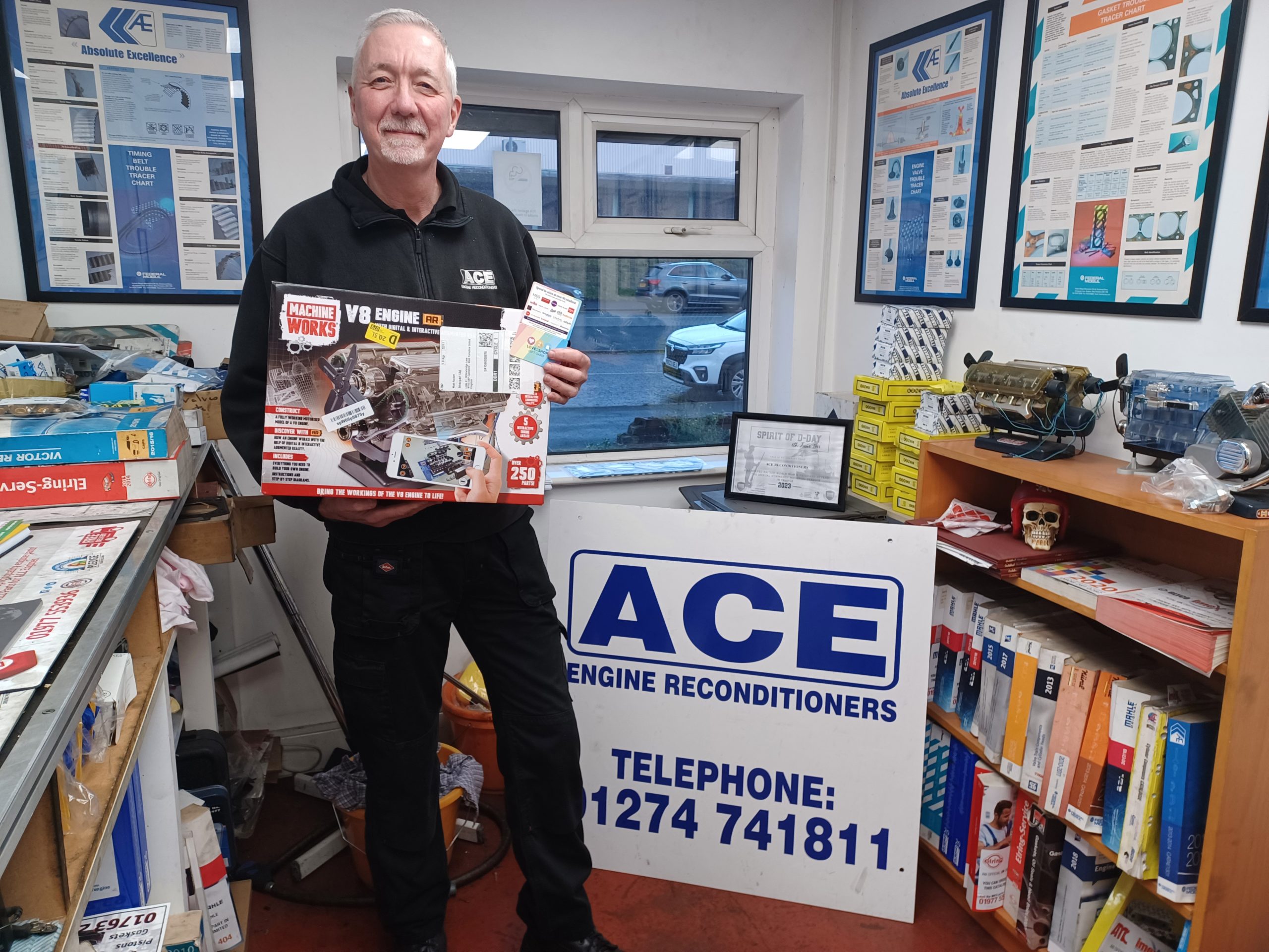 Engine Prize Draw Winner